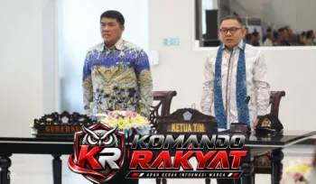Gubernur Yulius Selvanus Komaling (YSK) menerima kunjungan kerja Panitia Khusus (Pansus) DPR RI dalam pembahasan RUU tentang Daerah Kepulauan di Wisma Negara Bumi Beringin, Manado, Sulawesi Utara, Jumat (28/8/2026).