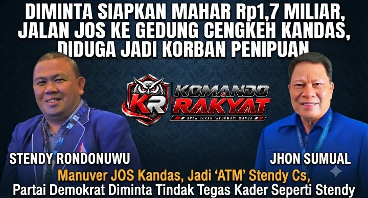 Diminta Siapkan Mahar Rp1,7 Miliar, Jalan JOS ke Gedung Cengkeh Kandas, Diduga Jadi Korban Penipuan